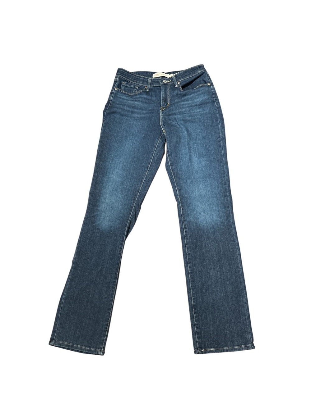 Signature by Levi Strauss Women's Mid-Dark Blue Bootcut Jeans